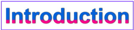 MEMBER's INTRODUCTION